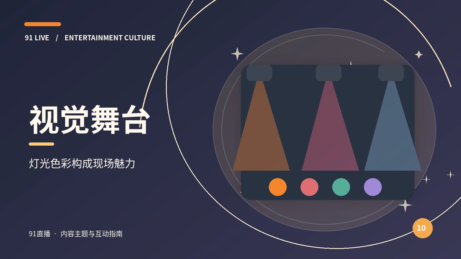 舞台视觉主题展示